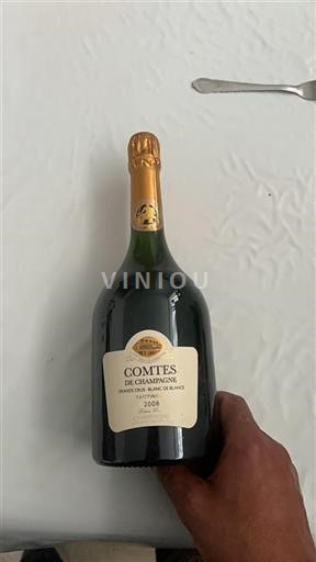 Vin Blanc brut Comtes de Champagne Taittinger 2008 France Champagne AOC