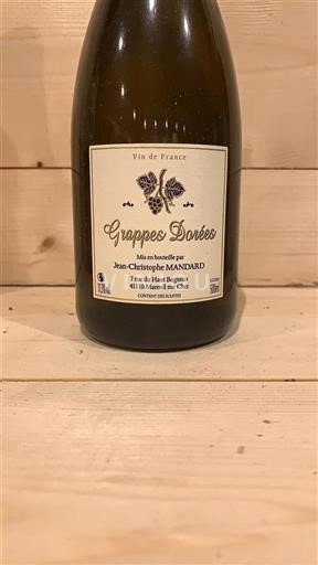 Vallée de la Loire Jeanchristophe Mandard Grappes Dorées Non Millésimé