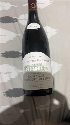 Borgoña Hautes Côtes de Beaune Jean-François Bouthenet Au Paradis 2022