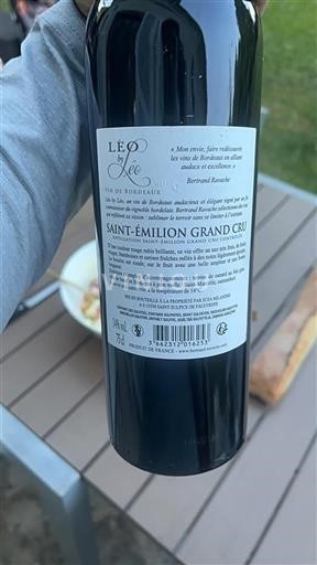 Bordéus Saint-Émilion Grand Cru Grand Cru Léo by Léo Não Sazonado