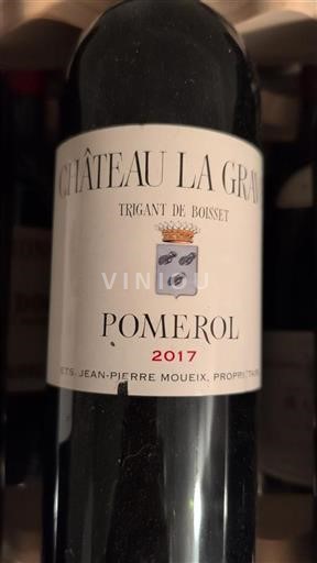 Bordeaux Pomerol Domaine La Grave Trigant de Boisset 2017