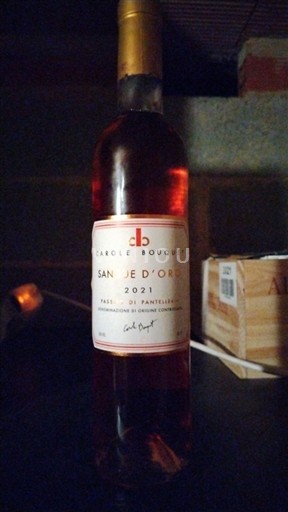 Sicile Moscato di Pantelleria Carole Bouquet Sangue d'oro 2021