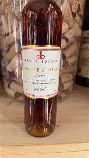 Wines of Sicily Moscato di Pantelleria Carole Bouquet Sangue d'oro 2021
