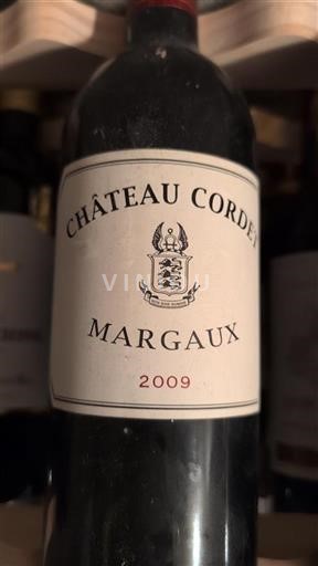 Bordeaux Margaux Château Cordeil 2009