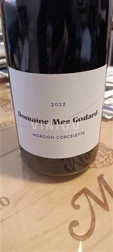 Beaujolais Morgon Domaine Mee Godard 2022