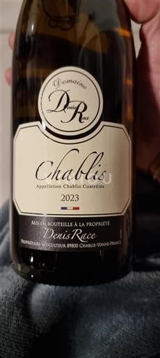 Borgonha Chablis Domaine Denis Race 2023