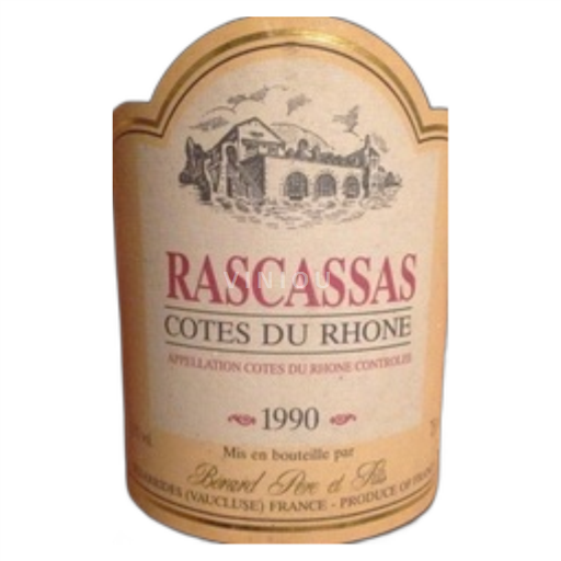 Valle del Ródano Côtes del Ródano BERARD Rascassas 1990