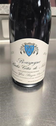 Burgundija Hautes Côtes de Nuits Domaine Yves Bazin Père & Fils 2021