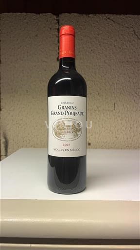 Burdeos Moulis-en-Médoc Château Granins Grand Poujeaux 2021