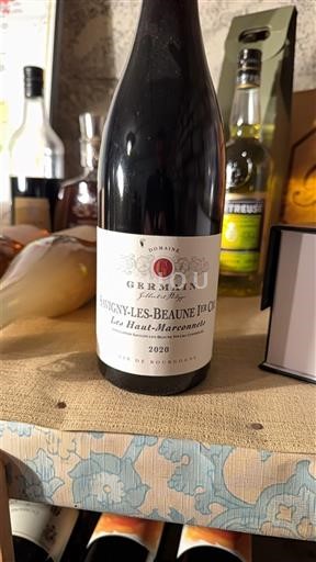 Burgund Savigny-lès-Beaune Premier Cru Domaine Germain Les Haut-Marconnets 2020
