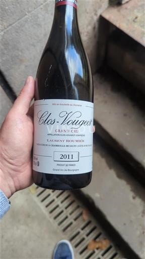 Burgundi Clos-de-vougeot Grand Cru Laurent Roumier 2011