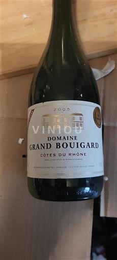 Valle del Ródano Côtes del Ródano Domaine Grand Bouigard 2005