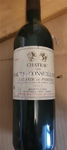 Bordeaux Lalande-de-pomerol Château Les Hauts-Conseillants 1990