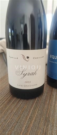 Vallée du Rhône Crozes-hermitage Famille Cecillon Les Graviers 2023