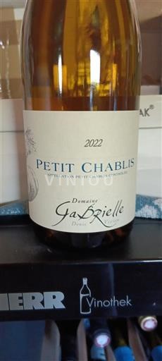 Bourgogne Petit-chablis Domaine Gabrielle 2022