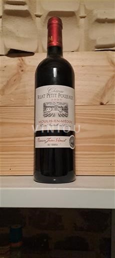 Bordeaux Moulis-en-Médoc Ruat Petit Poujeaux 2005