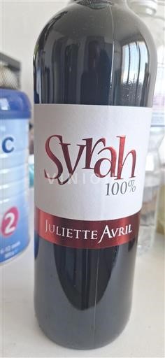 Rhônevallei Niet gespecificeerd Juliette Avril Syrah 100% Niet-geïntegreerd