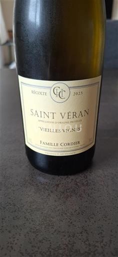 Bourgogne Saint-Véran Famille Cordier Vieilles Vignes 2023