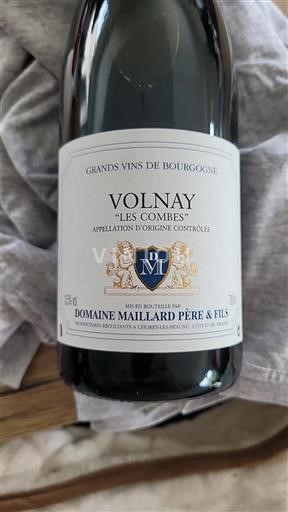 Burgundi Volnay Domaine Maillard Père & Fils Les Combes 2020