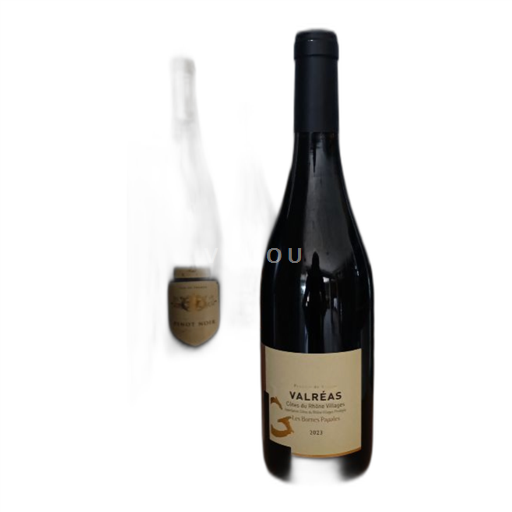 Vin Rouge sec Les Bornes Papales Valréas 2023 France Vallée du Rhône Côtes-du-rhône-villages AOC