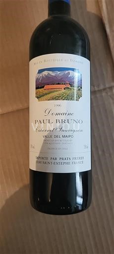 Rhônen laakso Määrittelemätön Domaine Paul Bruno 1996