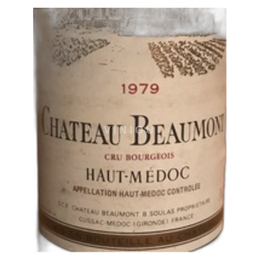 Bordeaux Haut-Médoc Château Beaumont Cru Bourgeois Supérieur 1979