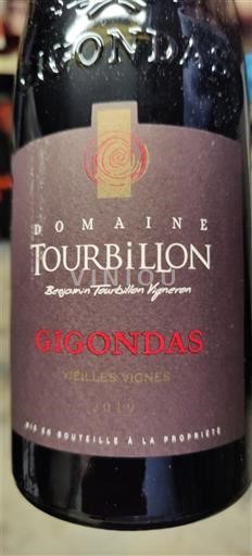 Thung lũng Rhône Gigondas Domaine Tourbillon Vieilles Vignes 2017