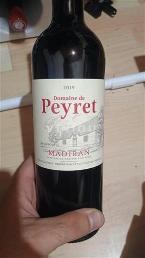 South West Madiran Domaine Peyret 2019
