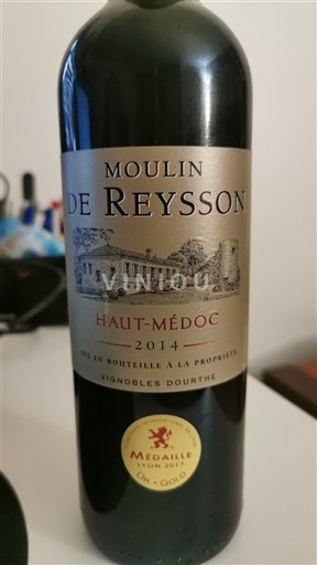 Bordeaux Haut-Médoc Moulin de Reysson 2014