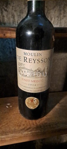 Bordeaux Haut-Médoc Moulin de Reysson 2014