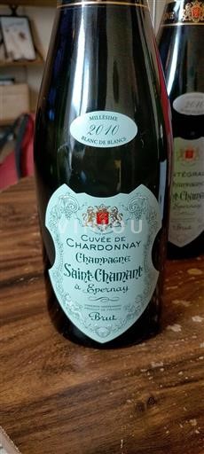 Champaña Champán Saint-Chamant de Chardonnay 2010