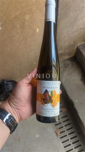 Alsacia Alsacia Gran Cru Grand Cru Meyer-Krumb Gewurztraminer Vendanges Tardives 2018