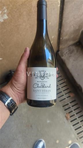 Burgundy Saint-Véran Baronne du Chatelard Les Fossiles 2018
