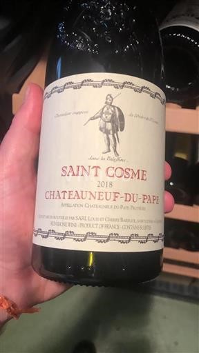 Rhônetal Châteauneuf-du-Pape Château Saint Cosme 2018