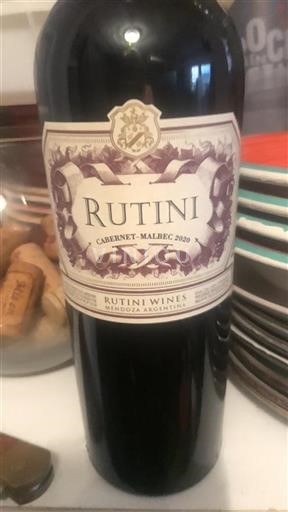 Mendoza Ikke specificeret Rutini Cabernet-Malbec 2020