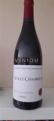 Viner Rouge sec Maison Roche de Bellene 2023 Frankrike Burgund Gevrey-chambertin AOC