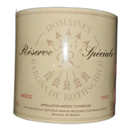 Bordeaux Médoc Lafite Barons de Rothschild Réserve Spéciale 1993