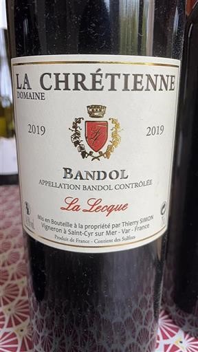Provansa Bandol La Chrétienne La Lecque 2019