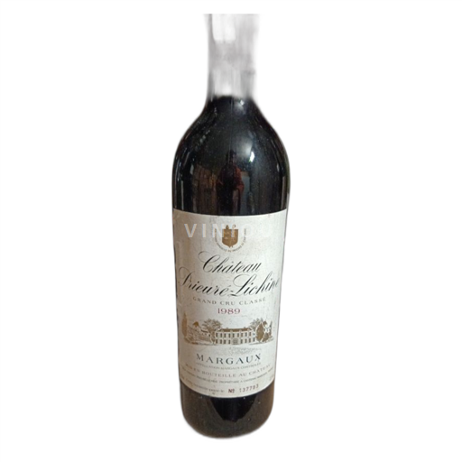 Bordeaux Margaux Grand Cru Château Prieuré-Lichine 1989