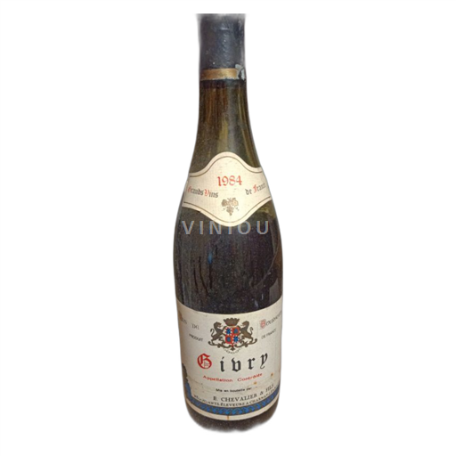 Vin Rouge sec E. Chevalier & Fils 1984 France Bourgogne Givry AOC