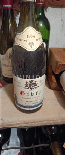 Bourgondië Givry E. Chevalier & Fils 1984