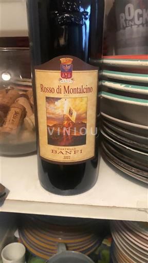 Toskánsko Rosso di Montalcino Banfi 2022