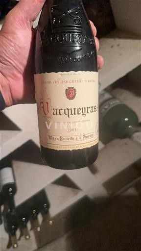 Rhône-dalen Vacqueyras Beaumes de Venise S.C.A 2005