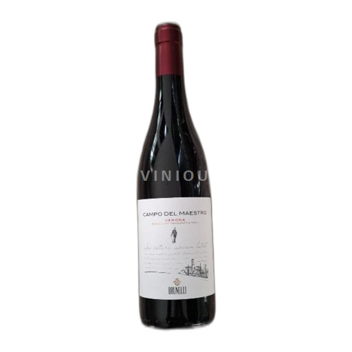 Vin Rouge sec Campo del Maestro Brunelli 2022 Italie Vénétie Veneto DOC
