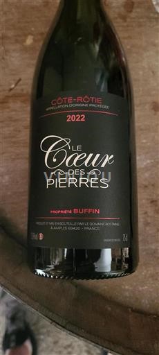 Rhônen laakso Côte-rôtie Buffin Le Coeur des Pierres 2022