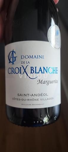 Rhônedalen Côtes-du-Rhône-Villages Domaine La Croix Blanche Marguerite 2021