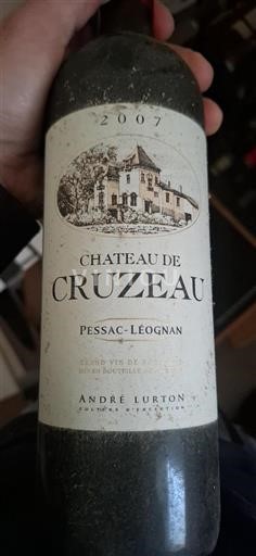 Burdeos Pessac-Léognan Château Cruzeau 2007