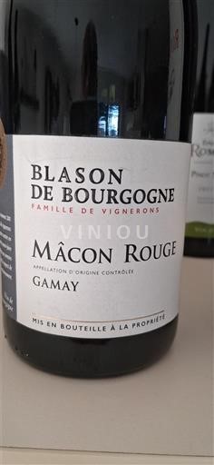 Burgundija Mâcon in Mâcon-villages Blason de Bourgogne Neleten.