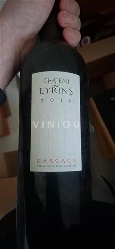 Bordeaux Margaux Château Des Eyrins 2016