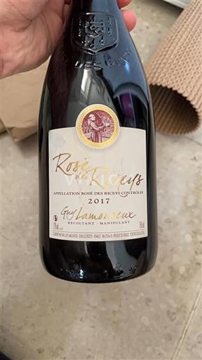 Samppanja Rosé-des-riceys Guy Lamoureux 2017
